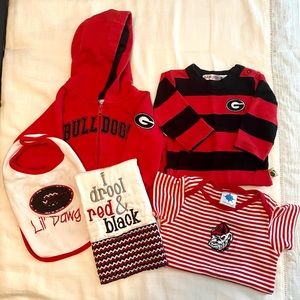 University of Georgia UGA baby boy LOT